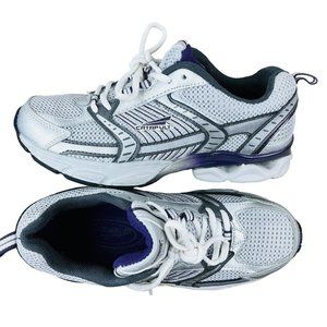 Catapult Women's Lanelle Silver Gray Purple Running Shoes IKF5614 Size 8